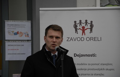 Matej Slapar, župan se zavzema za ranljive skupine v Kamniku