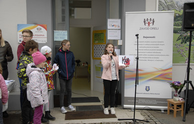 Predstavitev osnovnošolskih prostovoljcev