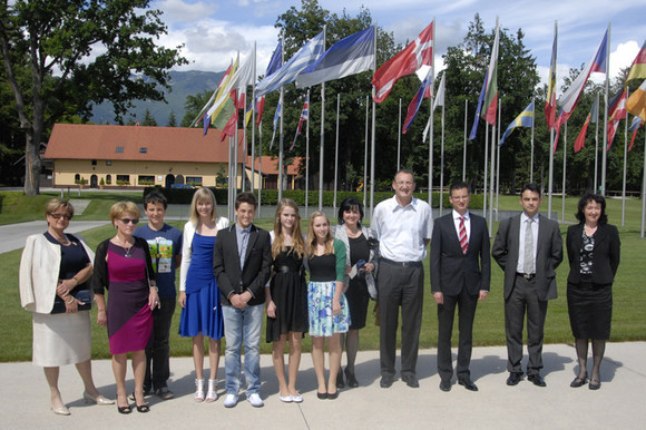 Udeleženci podelitve za naziv najprostovoljca 2011 z občine Kamnik