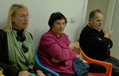 Gospa Milena Osolnik, mag. zdr. neg. in udeleženca predavanja